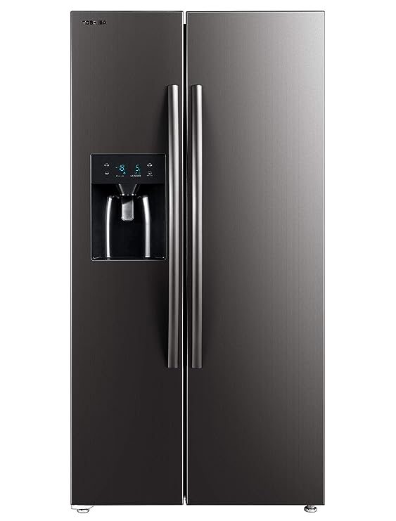 TOSHIBA 568 L Inverter Frost-Free Side by Side Refrigerators(GR-RS508WE-PMI(06),Stainless Steel Finish) (OPEN BOX) TOSHIBA 568 L Inverter Frost-Free Side by Side Refrigerators(GR-RS508WE-PMI(06),Stainless Steel Finish) (OPEN BOX)